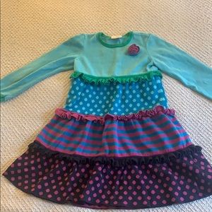 Hanna Andersson Girls Sweater dress size 120 (6-7)